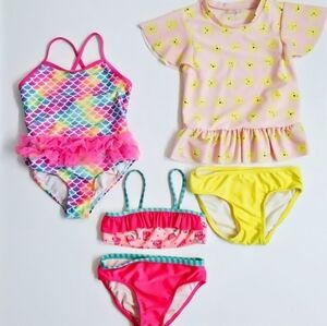 3 Sets Girls Swimwear